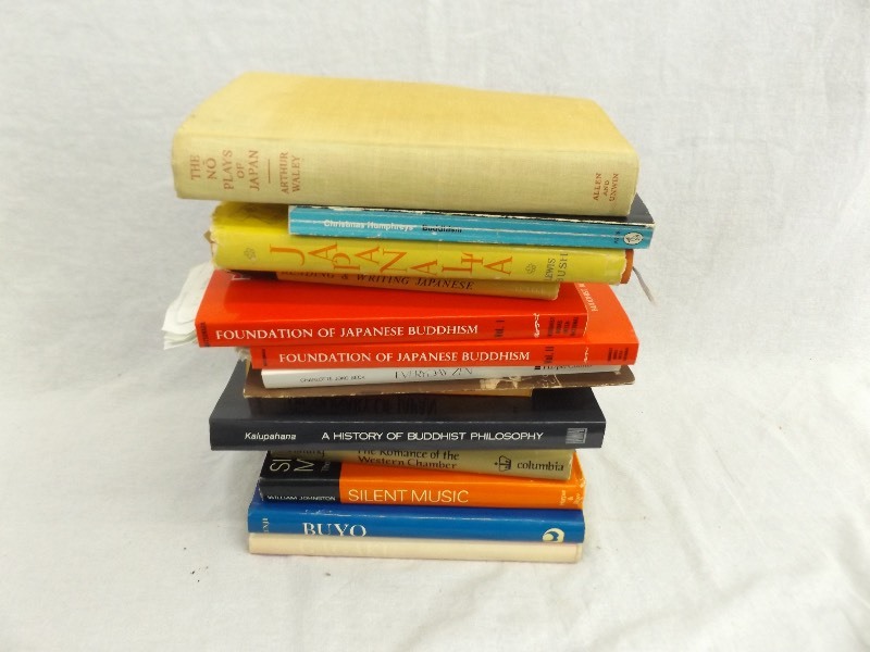 Lot of Asian Buddhism, Art, Culture, etc. Books