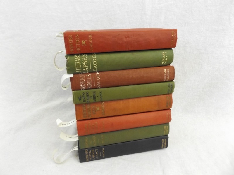 Lot of 8 Vintage and Antique First Edition Etc. Stephen Leacock Books