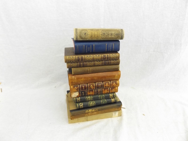 Large Lot of Antique 1800s First Edition Etc. German Books
