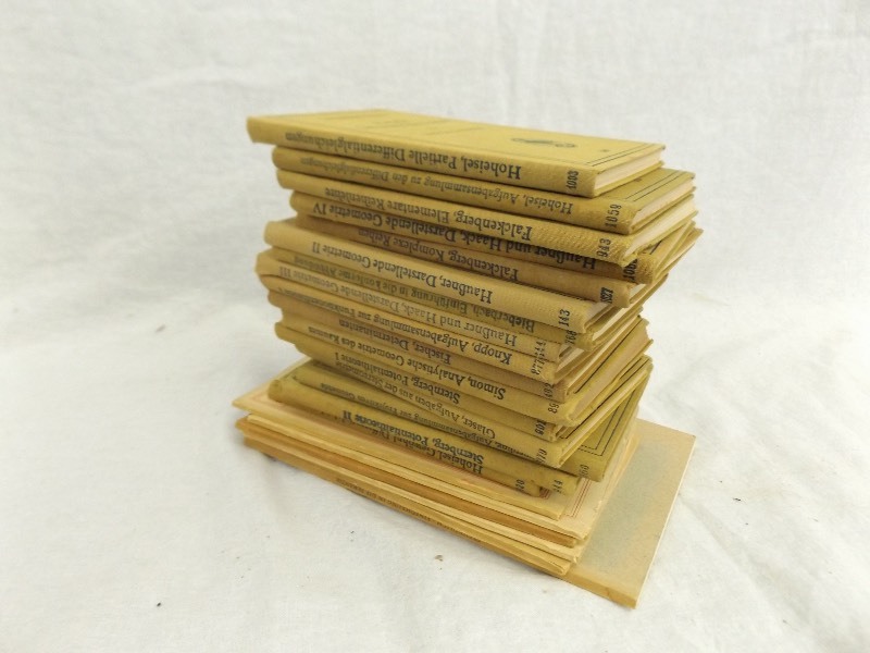 Lot of Antique Early 1900s Etc. German Math Textbooks