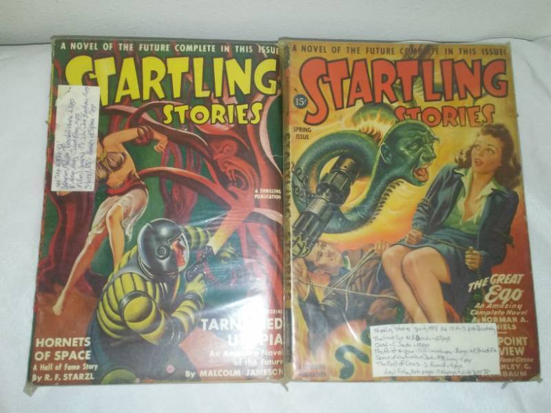 lot 64 image: 4 Startling stories - pulp