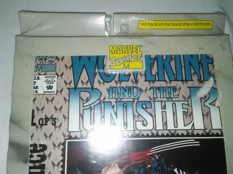 lot 73 image: Wolverine and the Punisher Marvel Mega - hits collectors pack