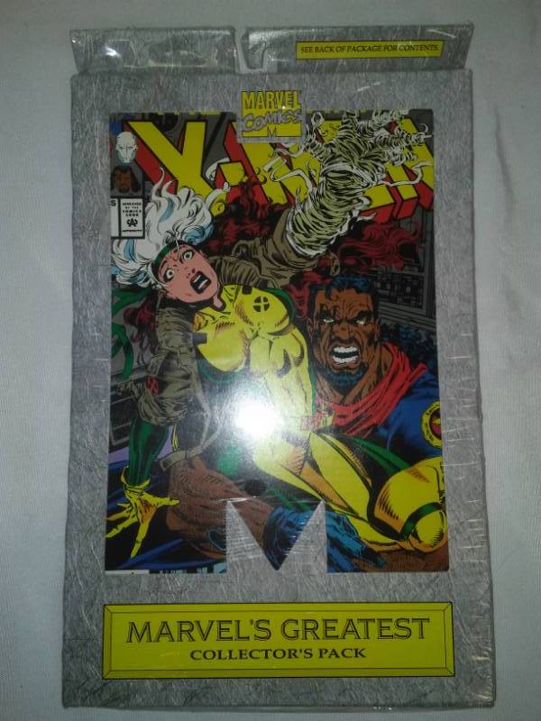lot 75 image: Marvel X-Men collectors pack - 5 Comics. Marvels greatest,
