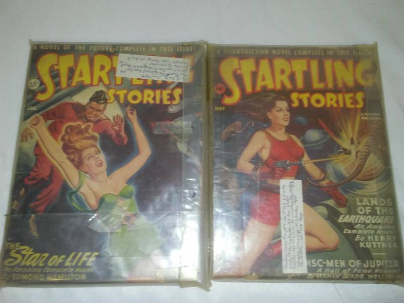 lot 81 image: 4 startling stories 1946 - 47
