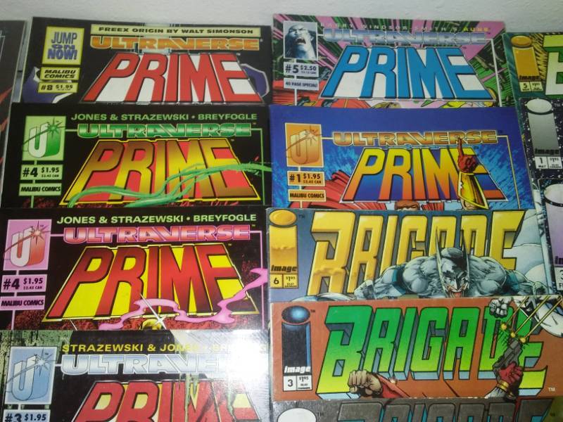 lot 135 image: 32 Comics - Brigade, Prime Phoenix, Ultra - Force.