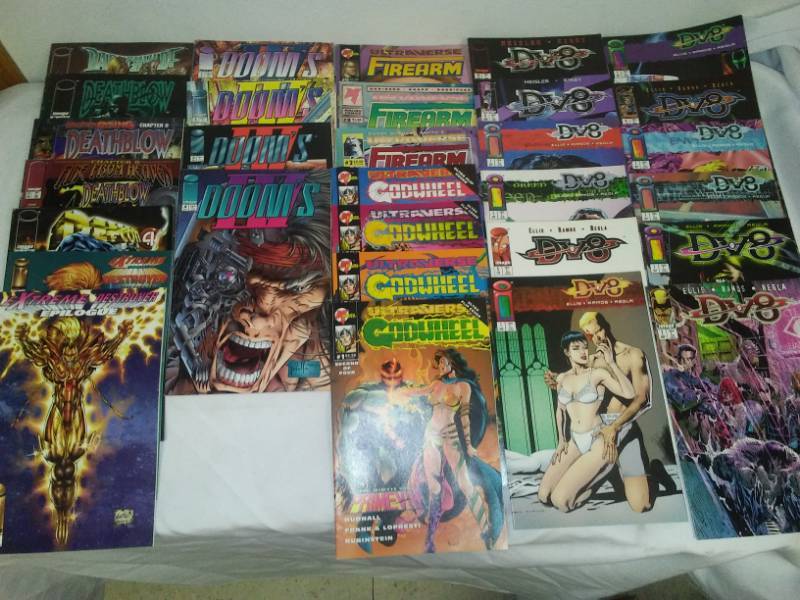 lot 137 image: 30 Comics,