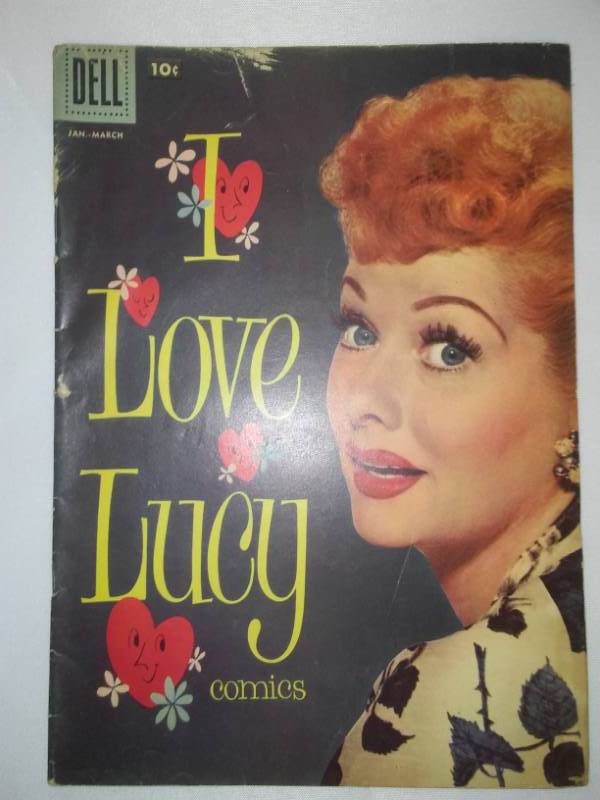 lot 150 image: I Love Lucy comic. January - March 1958.