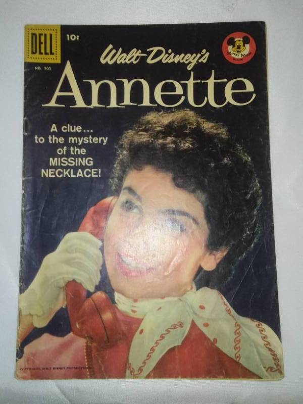 lot 158 image: Annette by Walt Disney 1958 comic. Annette Funicello