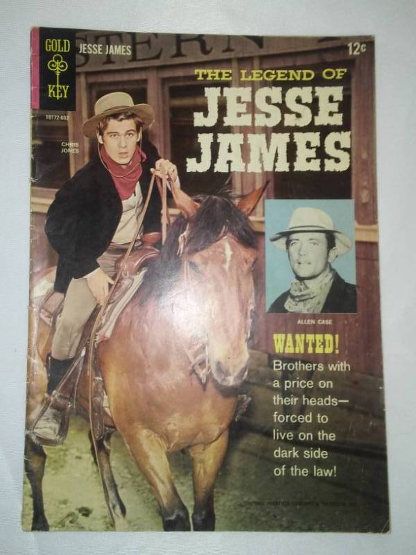 lot 172 image: Jesse James comic gold key rare. T