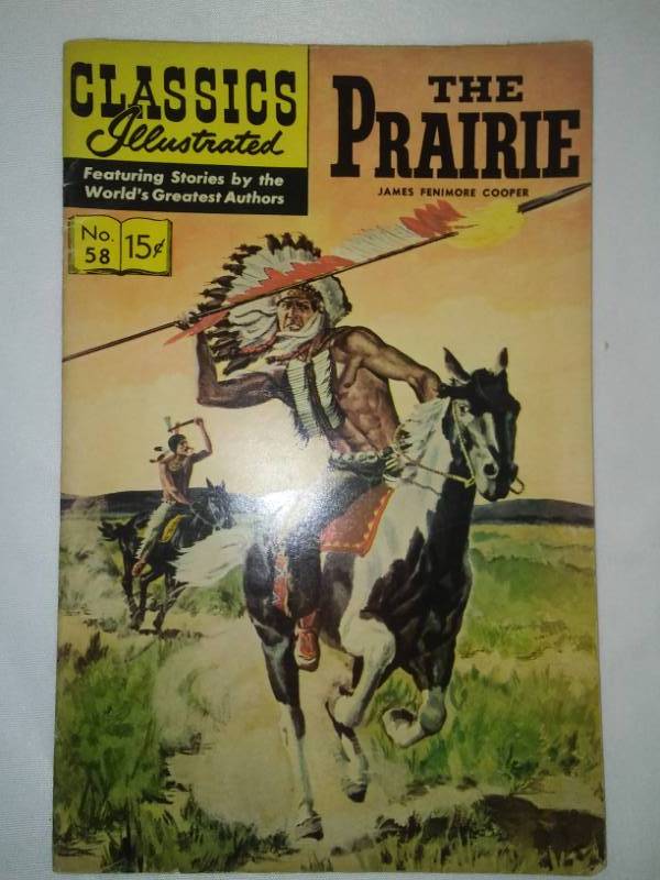 lot 177 image: The Prairie classic Illustrated James Fenimore Cooper.