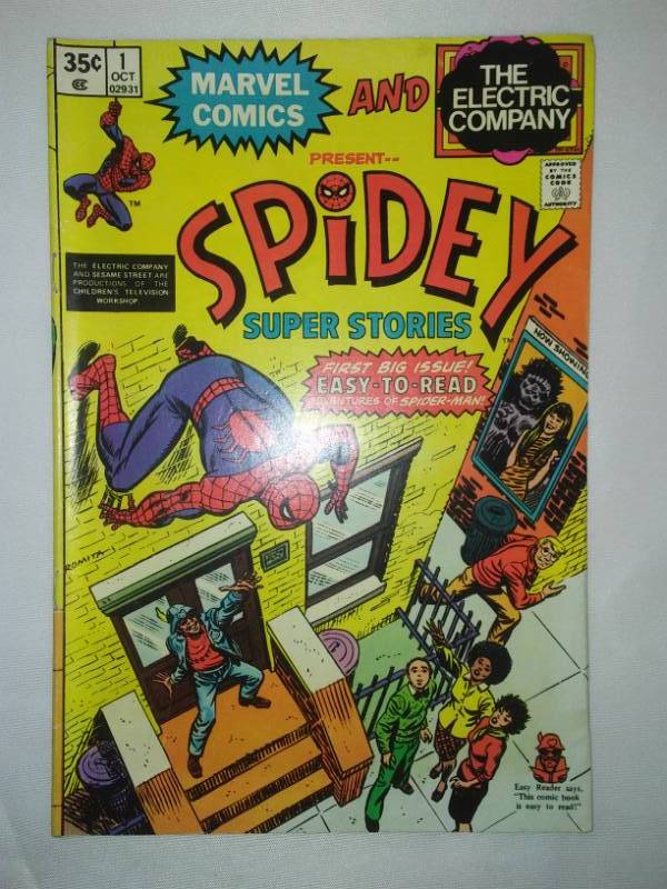 lot 202 image: Marvel Spidey issue number one