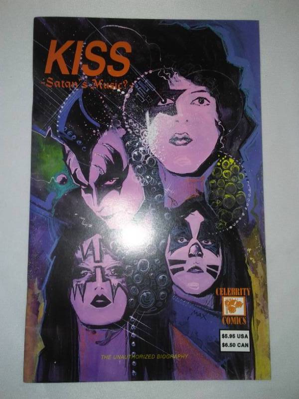 lot 207 image: KISS Satans music