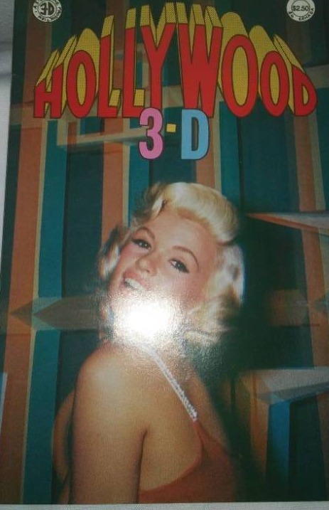 lot 248 image: 4 comics. Hollywood 3D, Marilyn Monroe, National Velvet, Lassie, cracked. All good to excellent.