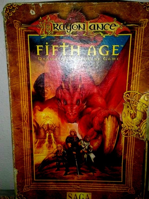 lot 252 image: Dragon lance fifth Ace adventure game