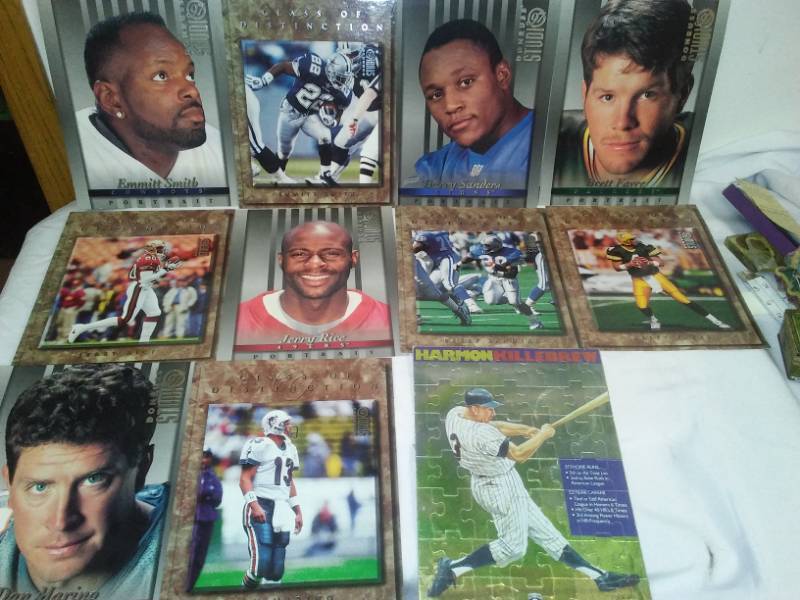lot 271 image: 11 Hall of Fame large photo cards