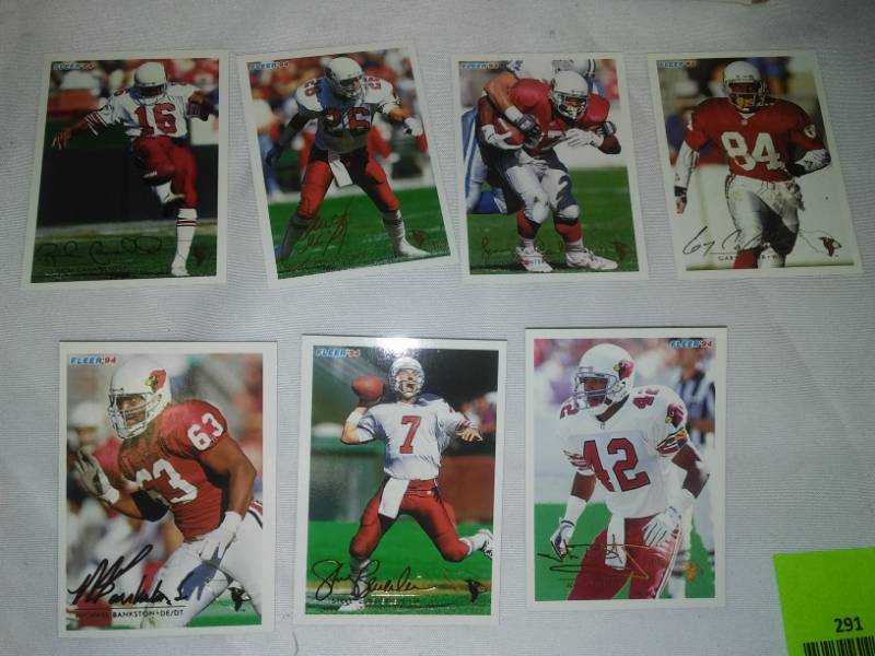 lot 291 image: NFL complete set Fleer 1994.