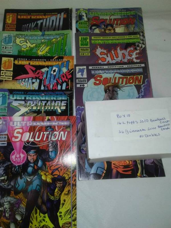 lot 293 image: MLB cards comic books great cards see pics for details.