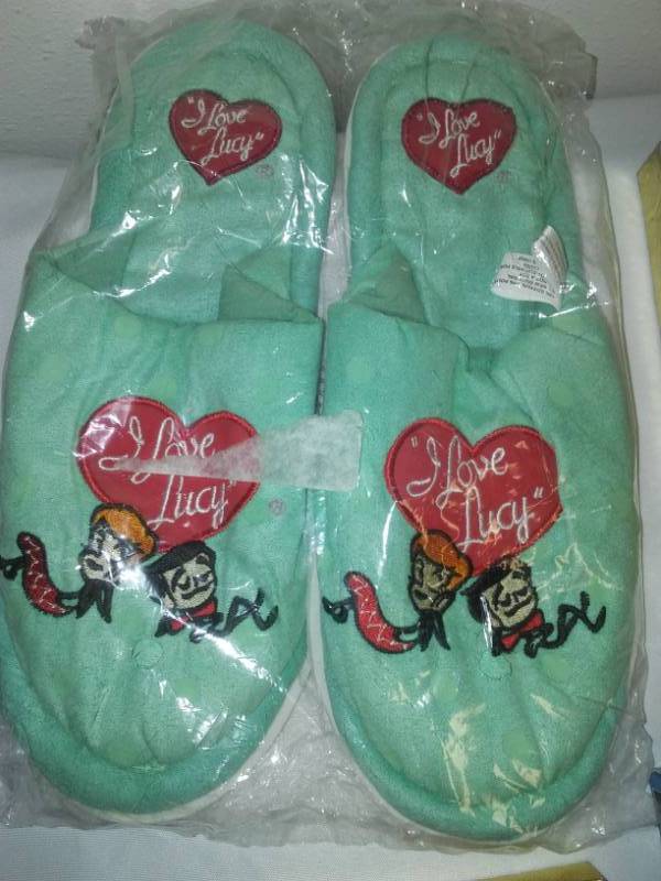 lot 193 image: I Love Lucy slippers - new and more,