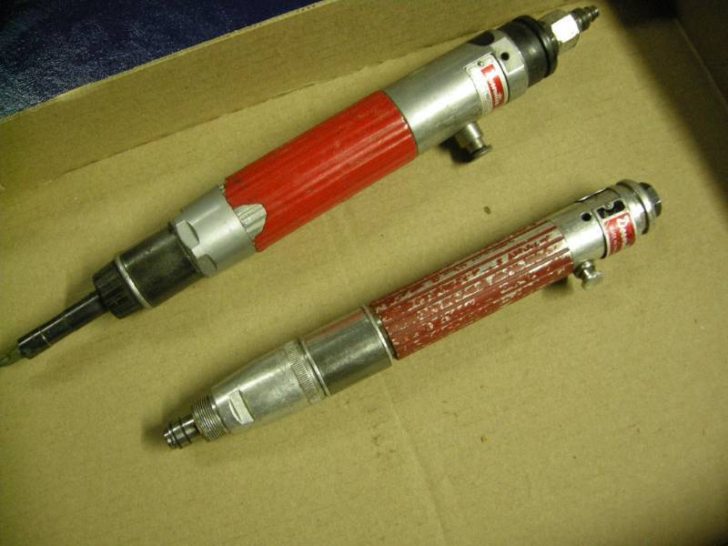 lot 24 image: 2 DeSoutter In-Line Air Drivers