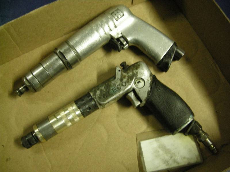 lot 29 image: Ingersoll Rand and Cleco Pistol Air Drivers