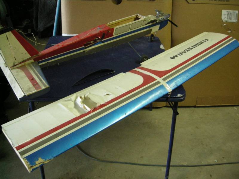lot 63 image: Larger Remote Control RC Airplane