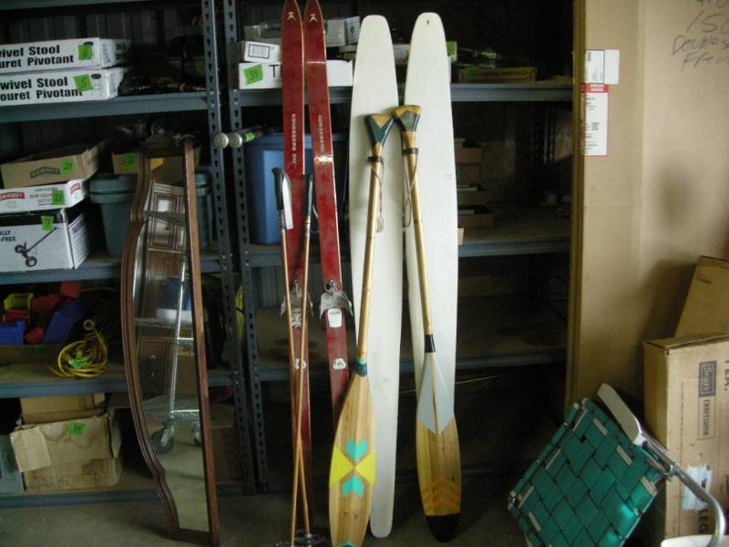 lot 66 image: Oars and Skis