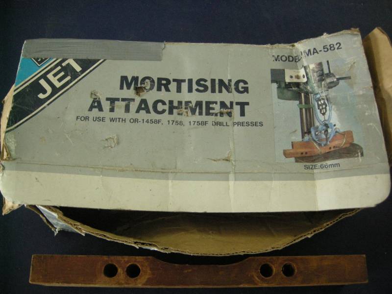 lot 105 image: Jet Mortising Attachment