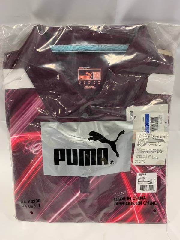 lot 25 image: Mens XL Puma Golf Shirt ($65 retail)