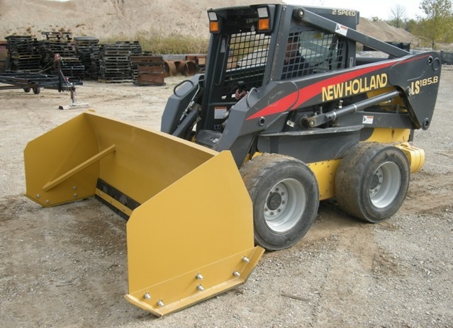 8 Snow Pusher with Quick Attach Mounting System