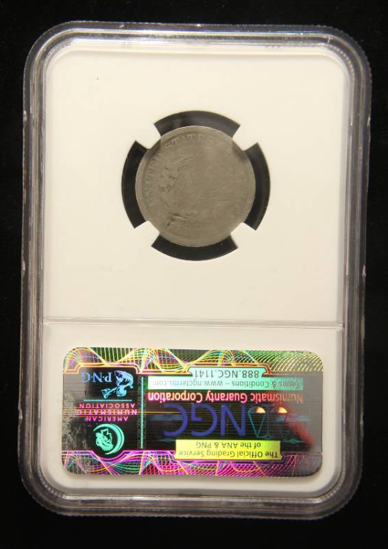 1886 LIBERTY NICKEL AG3 NGC RARE COIN