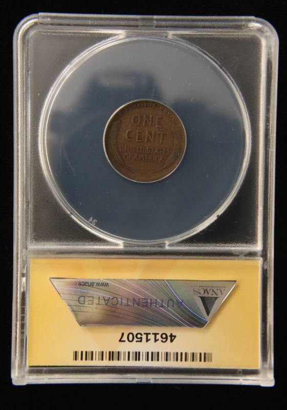 1910-S US WHEAT CENT VF20 ANACS BETTER DATE COIN