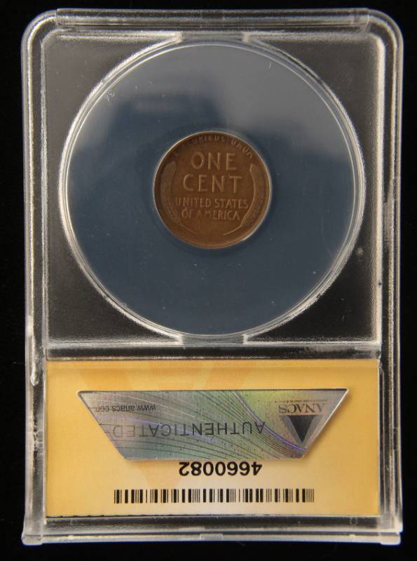 1914-S WHEAT CENT VF30 ANACS BETTER DATE COIN