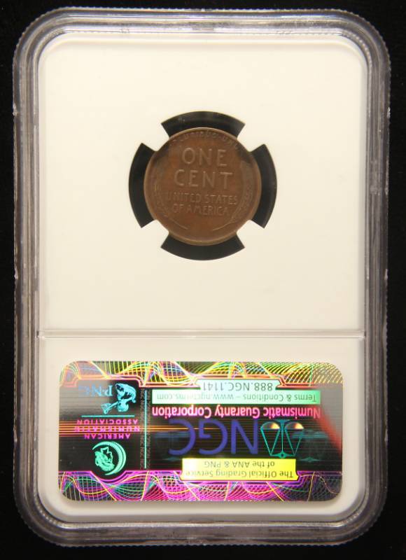 1924-S US WHEAT CENT XF45 NGC