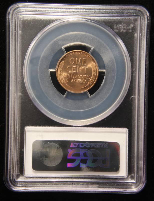 1947-D US WHEAT CENT MS65RD PCGS