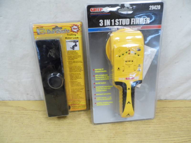 lot 35 image: Stud Finder - Trolling Motor Lock