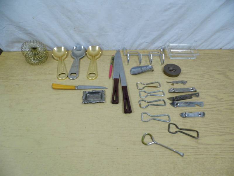 lot 51 image: Bottle Openers - Kitchen Tools