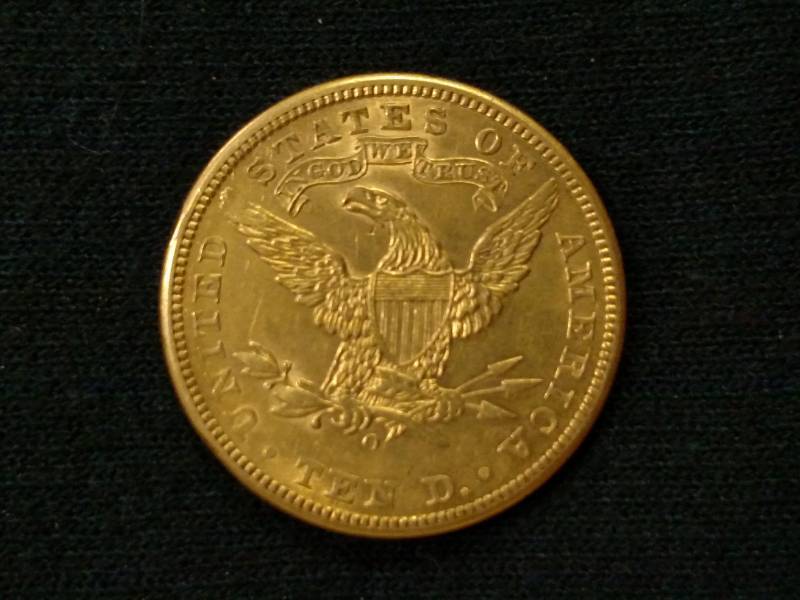 lot 2 image: 1901 Ten Dollars Liberty Head Gold ...