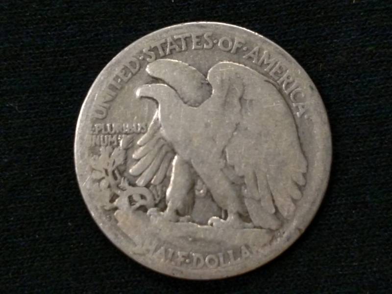 lot 31 image: 1920 S Walking Liberty Silver Half ...
