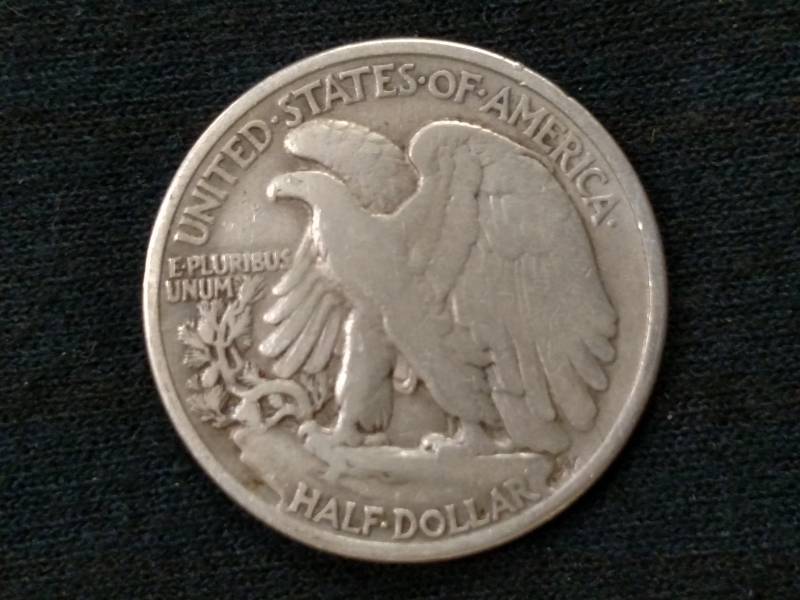 lot 37 image: 1937 Walking Liberty Silver Half Do...