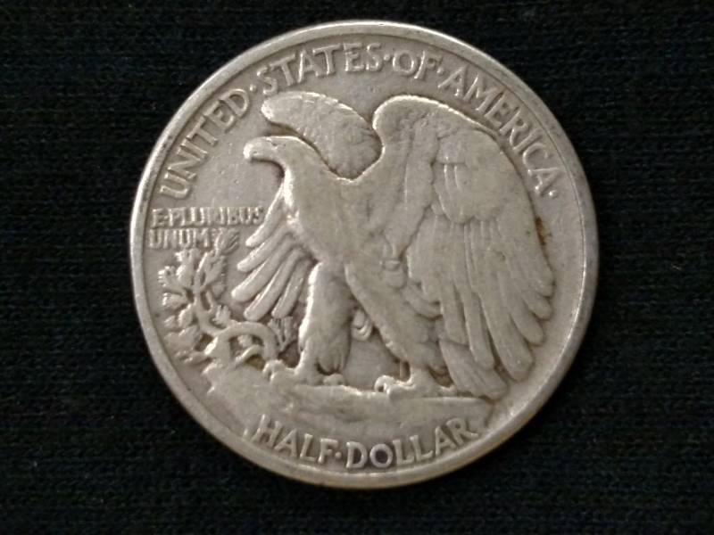 lot 42 image: 1941 Walking Liberty Silver Half Do...