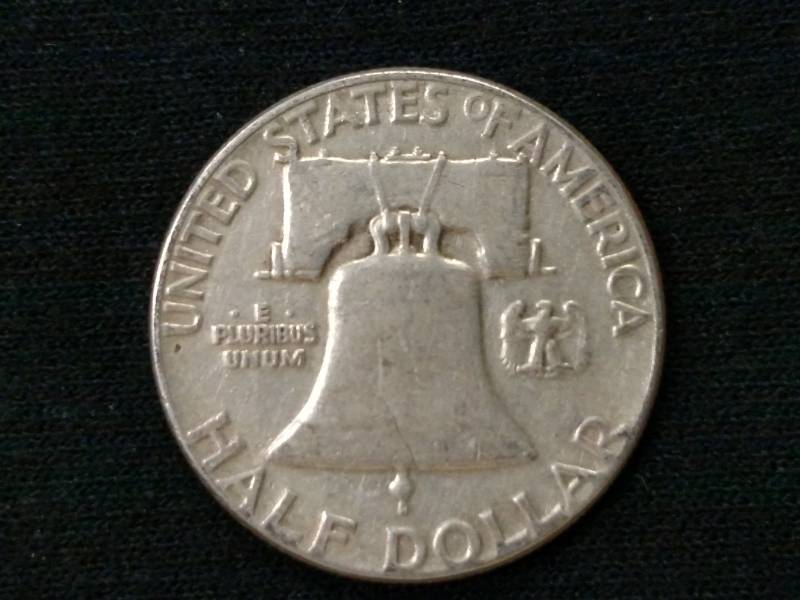 lot 54 image: 1952 Franklin Silver Half Dollar...