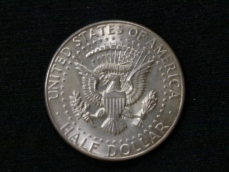 lot 65 image: 1964 AU Kennedy Silver Half Dollar...