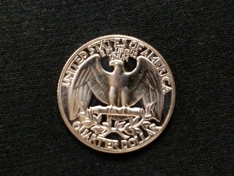 lot 74 image: 1964 DMPL Washington Silver Quarter...