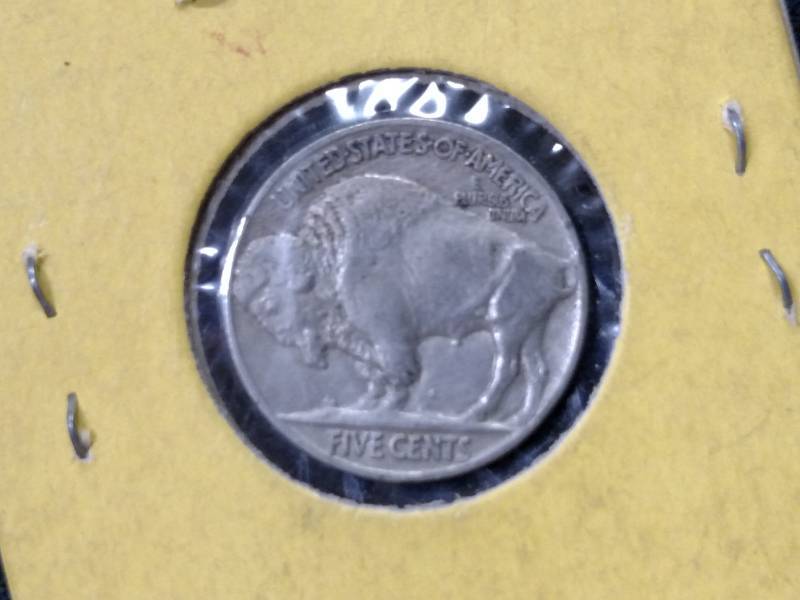 lot 80 image: 1916 Buffalo Nickel...