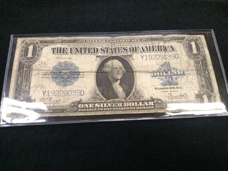 lot 98 image: 1923 Large Size Silver Certificate ...