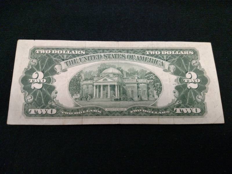 lot 103 image: 1953 C Two Dollars Red Seal Note...