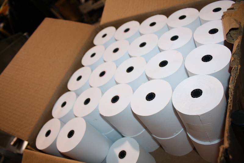 lot 153 image: Cash Register Reciepr Rolls