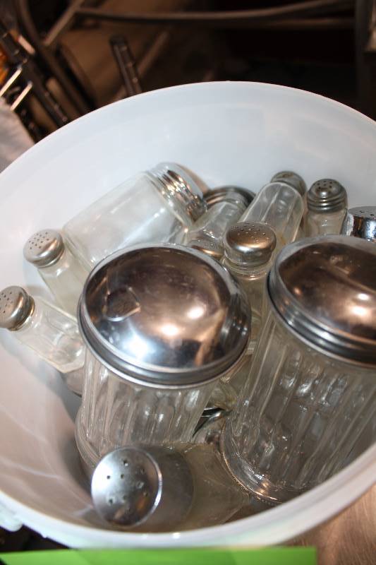 lot 159 image: Assorted Glass Dispensers