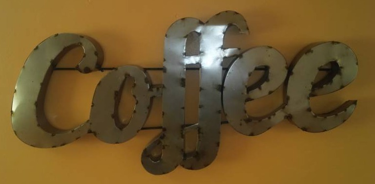 lot 68 image: Coffee - galvanized metal,
