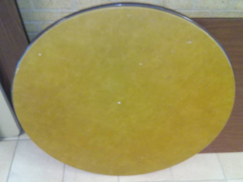 lot 282 image: Four folding card tables.